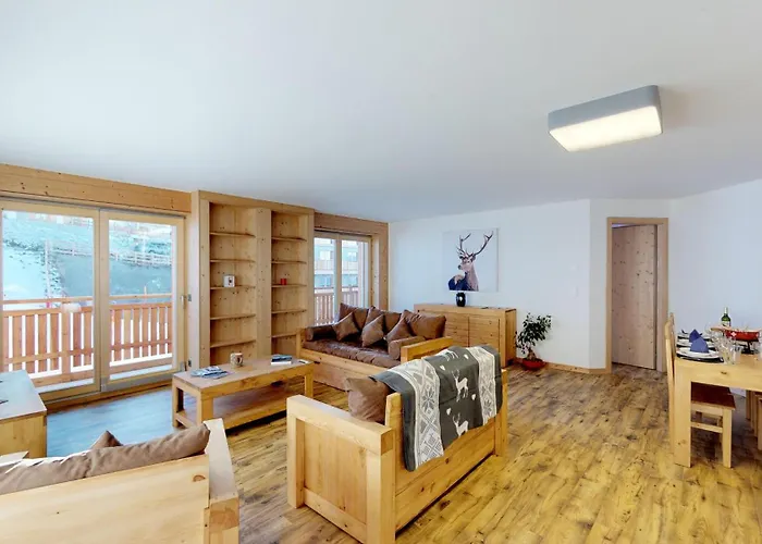 Les Mayens Mb 012 - Luxury 8 Pers דירה *